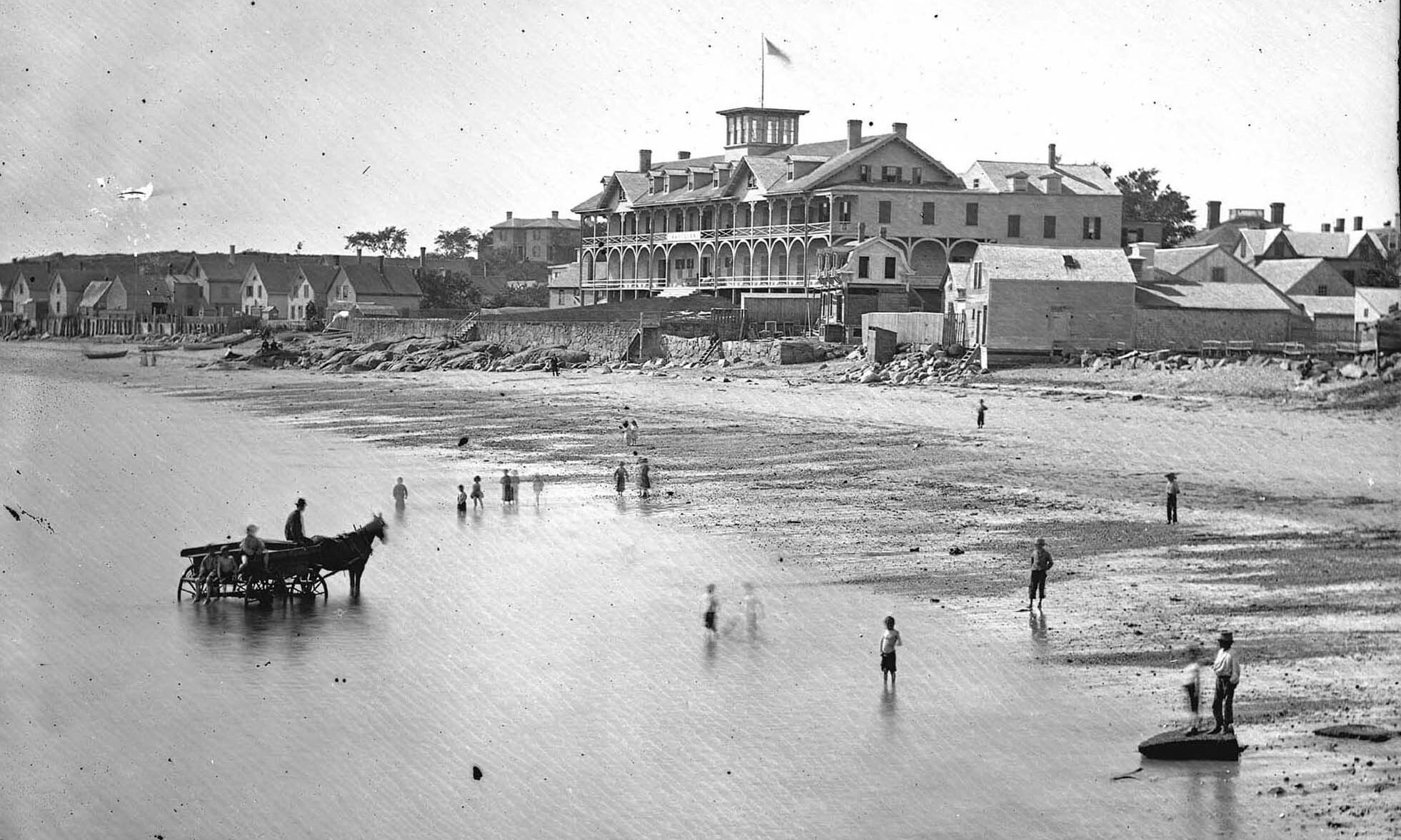 Pavilion beach
